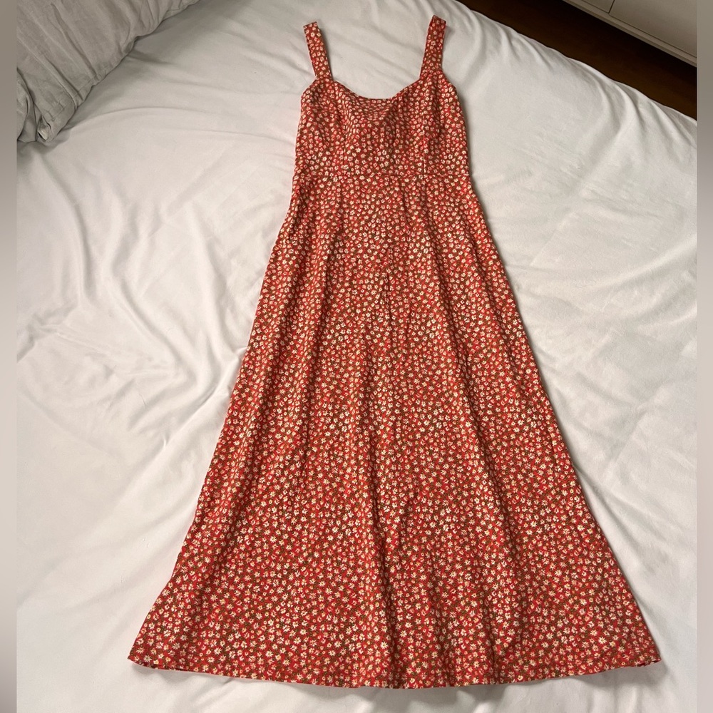 Free People midi floral dress - brand new with tags